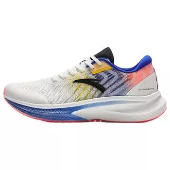 Anta Кроссовки Champion Series с нескользящей подошвой и износостойкостью, мужские кроссовки белого и синего цвета 112335582S-7 45