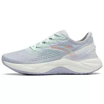 Anta Кроссовки Chuang 2.0 Mesh Cushioning Breathable Low-Touch Running Shoes Summer Edition Women sneakers White Blue Purple 122225586S-1 35.5