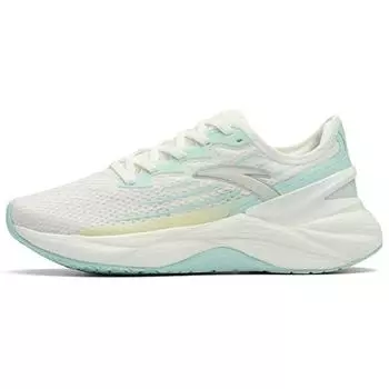 Anta Кроссовки Chuang 2.0 Summer Edition Mesh Cushioning Low-Top для бега, женские, белые, зеленые, синие 122225586S-2 36