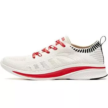 Anta Кроссовки Coca-Cola Hydrogen Low-Top для бега, мужские кроссовки цвета слоновой кости и белого 11925541-8 41