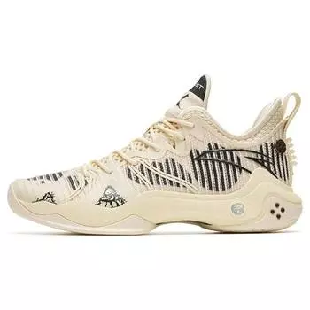 Anta Кроссовки для баскетбола Crazy Tide 4 Pro Shock Absorbing Slip Non-Slip Durable Low Top для мужчин бежевые Fossil 112241111-2 39