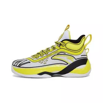 Anta Кроссовки для баскетбола KT7 Thompson 7 Nitrogen Technology Professional, детские, белые, желтые 312221130-2 37