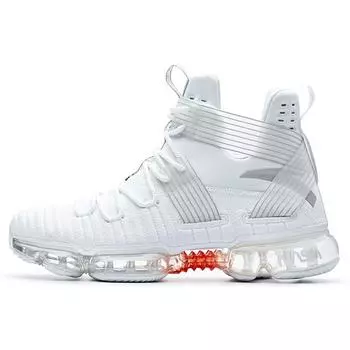 Anta Кроссовки для баскетбола Seeed Series, легкие, нескользящие, с высоким верхом, мужские, белые 91831139-6 41