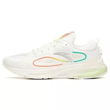 Anta Кроссовки для бега 1.0 Running Series Big Data Low-Top, мужские кроссовки цвета слоновой кости и белого 112115586-5 44.5
