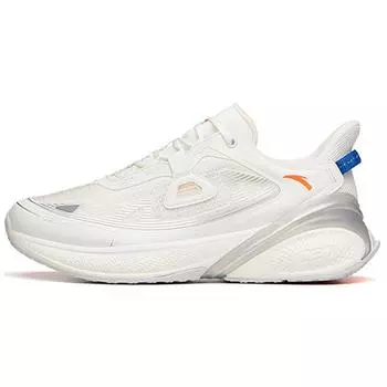 Anta Кроссовки для бега C37 2.0 Su Running Series с мягкой подошвой, мужские кроссовки цвета слоновой кости и белого 112135530R-1 44.5