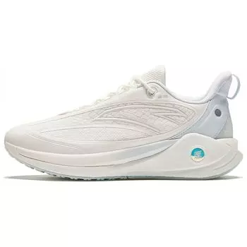 Anta Кроссовки для бега C37 Series C37 3 Ice Cool Bubble с низким верхом и нескользящей подошвой, женские, белые, серые, 922345537-2 36.5