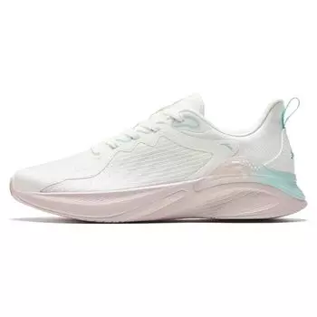 Anta Кроссовки для бега City Sports с амортизацией, нескользящие, износостойкие, с низким верхом, женские, белые, синие 122335566-5 38.5