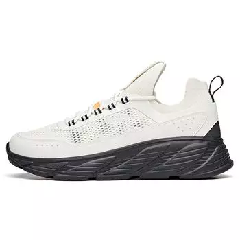 Anta Кроссовки для бега City Trace 2 Mesh Cushioning Height Incovering Low Top для мужчин, белые, серые, 912125568-3 42
