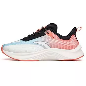 Anta Кроссовки для бега Edge Comfort Technology с низким верхом, нескользящие, износостойкие, мужские, белые, синие, оранжевые 912135588-3 40.5