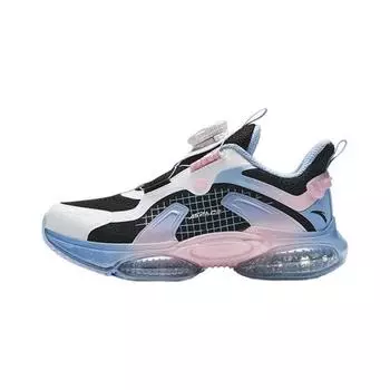 Anta Кроссовки для бега Kids UFO 5.0 Durable Low-Top Детские кроссовки Blue Pink 322339901-4 28