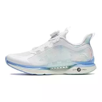 Anta Кроссовки для бега Kids Wind Chaser Breathable Shock Absorbing Durable Low Top Kids Running Shoes White Blue Green A322425577-1 34