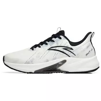 Anta Кроссовки для бега Rocket 4.0 Training Fabric Non-Slip, прочные, дышащие, с низким верхом, мужские, белые, черные 112245530-3 40