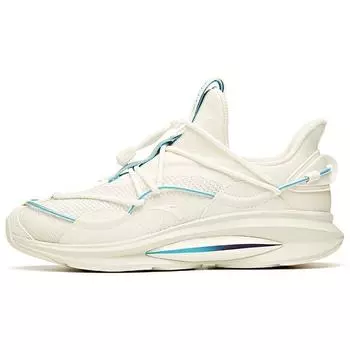 Anta Кроссовки для бега Running Series Disc с противоскользящей подошвой, износостойкие, мужские, цвет слоновая кость-белый 912045513-1 44.5