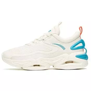 Anta Кроссовки для бега с низким верхом и технологией X-Loop, амортизирующие, нескользящие, износостойкие, дышащие, мужские, белые, синие 912045552-4 43