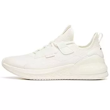 Anta Кроссовки для бега серии C37 с нескользящей подошвой, амортизирующие, износостойкие, женские, цвета слоновой кости и белого цвета 912035532-10 43