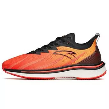 Anta Кроссовки для бега серии Wormhole Technology Sports Shock Absorbing Non-Slip Wear-Stick-Night для мужчин Красный Желтый Черный 112145566-1 40