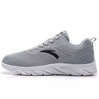 Anta Кроссовки для бега Urban Running Fabric Non-Slip Wear-Stick Low-Top для мужчин, серые 912325521-5 43