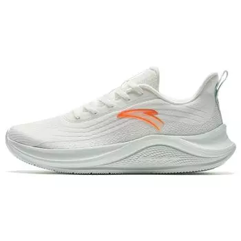 Anta Кроссовки для бега Urban Running Slip, прочные, с низким верхом, женские, белые, зеленые 922335571-3 36