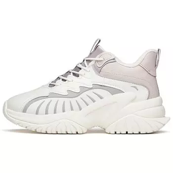 Anta Кроссовки для женщин Lifestyle Series, нескользящие, износостойкие, белые, серые 122148985-2 38