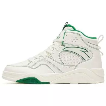 Anta Кроссовки Flame 3.0 с защитой от скольжения, теплые, амортизирующие, высокие, мужские, белые, зеленые 112248982-1 41