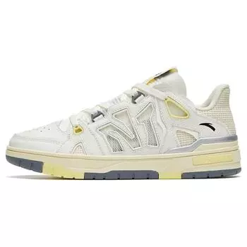 Anta Кроссовки Flame 4.0 Non-Slip Durable Low-Top Skate Shoes Men Sneakers Ivory-White 112328090-1 39