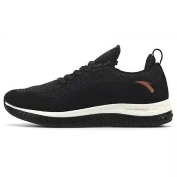 Anta Кроссовки Flashfoam прочные нескользящие с низким верхом женские кроссовки Carbon-Gray 12845501-1 35.5