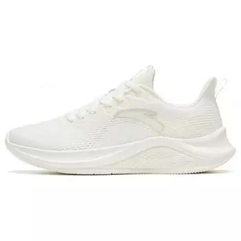 Anta Кроссовки Flyknit One-Piece Weave Walking Durable Lightweight Low-Go для женщин, кроссовки Ivory 922315582-2 35.5