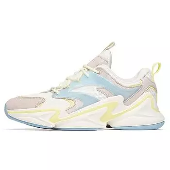 Anta Кроссовки Heartfelt Shock Absorbing Non-Slip Low-Touch для бега женские кроссовки Белый Зеленый 12918881-9 35.5