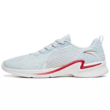 Anta Кроссовки Hydrogen Run 2 Running Series с цветными блоками, амортизирующие, нескользящие, износостойкие, с низким верхом, мужские кроссовки, синие, красные 112025540-3 41