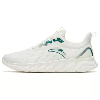 Anta Кроссовки Hydrogen Running Series Mesh Shock Absorbing Non-Slip Wear-Stick с низким верхом для бега женские кроссовки белые зеленые 912325577-1 39