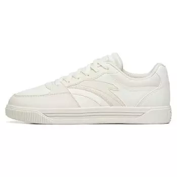 Anta Кроссовки Lifestyle Series Casual Durable Low-Top для скейтбординга для женщин, белые, серые, 122238063-3 35.5