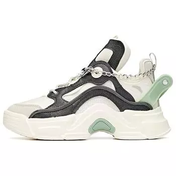 Anta Кроссовки Lifestyle Series Casual Low-Top женские кроссовки белые серые зеленые 122038886-2 35.5