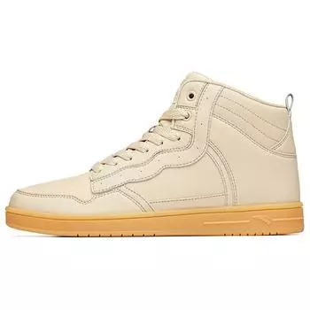 Anta Кроссовки Lifestyle Series High-Top мужские кроссовки Oatmeal-White 91948088-8 40.5