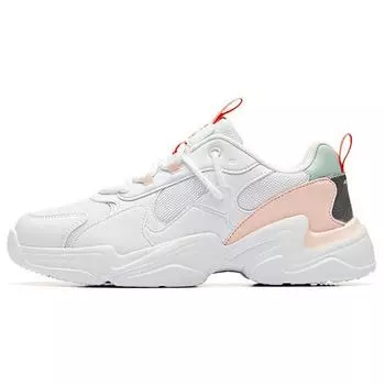 Anta Кроссовки Lifestyle Series Low-Top Dad Shoes женские розовые белые 92938863-1 36