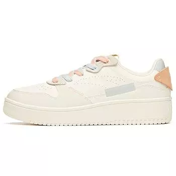 Anta Кроссовки Lifestyle Series Non-Slip Durable Low-Top для скейтбординга женские белые синие розовые 922118018-3 37.5