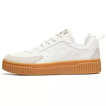 Anta Кроссовки Lifestyle Series Non-Slip Durable Low-Top для мужчин Кроссовки Ivory-White 912018050-2 44.5