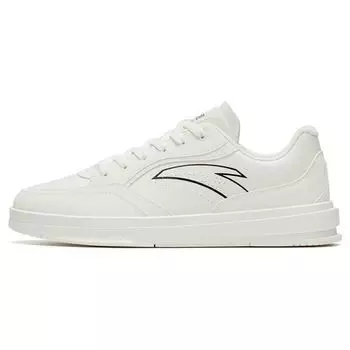 Anta Кроссовки Lifestyle Series Non-Slip Durable Low-Top для скейтбординга для мужчин, белые 912328011-3 40