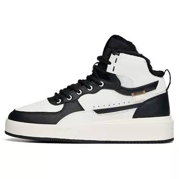 Anta Кроссовки Lifestyle Series Non-Slip Lightweight High-Top женские кроссовки белые черные 922148911-2 38