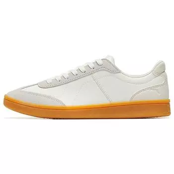 Anta Кроссовки Lifestyle Series Non-Slip Shock Absorbing Durable Low-Top для мужчин Кроссовки Серые Белые 112238086-1 39