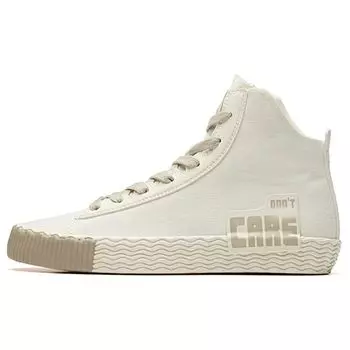 Anta Кроссовки Lifestyle Series прочные дышащие высокие для скейтбординга женские белые серые 12948650-1 37.5