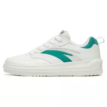 Anta Кроссовки Lifestyle Series с нескользящей подошвой, износостойкие, дышащие, низкие, мужские, белые, зеленые 912328060-2 39