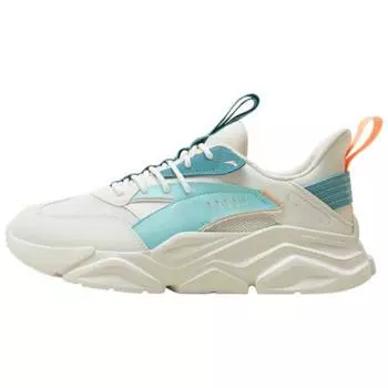 Anta Кроссовки Lifestyle Series с нескользящей износостойкой дышащей низкой повседневкой для мужчин Белые 912038820-10 44.5