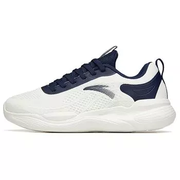 Anta Кроссовки Lifestyle Series с низким верхом и нескользящей подошвой, мужские кроссовки, белые 112217719-2 42