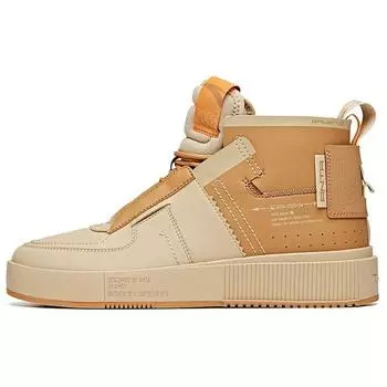 Anta Кроссовки Lifestyle Series Trendy High-Top для мужчин, коричневые 912048012-1 40.5