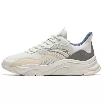 Anta Кроссовки Little Millennium Shock Absorbing Non-Slip Low-Top Casual Shoes Men sneakers White Green 912348826-12 39