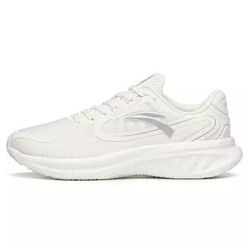 Anta Кроссовки Mars Foam Running Series с низким верхом, прочные, дышащие, женские, цвета слоновой кости и белого 122135585-2 36