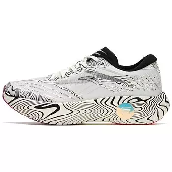 Anta Кроссовки мужские C202 GT Pro Marathon Style с нескользящей подошвой и износостойкостью, белые, черные 412310401-1 40