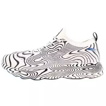 Anta Кроссовки мужские Kiks X Fashion Casual Splash Ink Low-Top для бега, черные, белые, 11825588-9 43