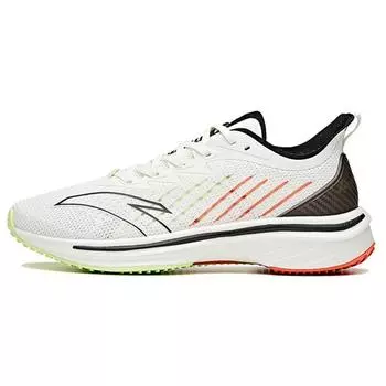 Anta Кроссовки мужские Mach 1.0 Low Top, белые, черные, оранжевые 112125586-2 39