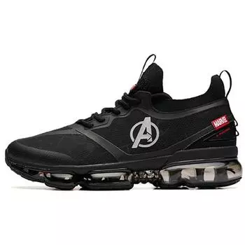 Anta Кроссовки мужские Marvel X Avengers Seed Nylon Air Cushion с нескользящей износостойкой подошвой, черные 91925503-8 40.5